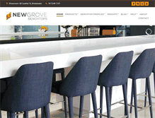 Tablet Screenshot of newgrovebenchtops.com.au